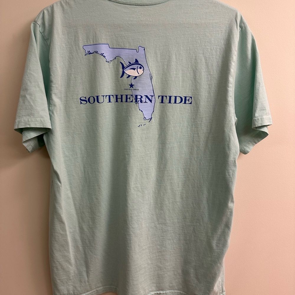 Southern Tide Mint Green Short Sleeve Tee